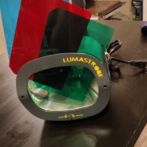 Lumastrobe Light with Red and Green Filters